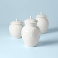 White 3-Piece Canister Set W4632