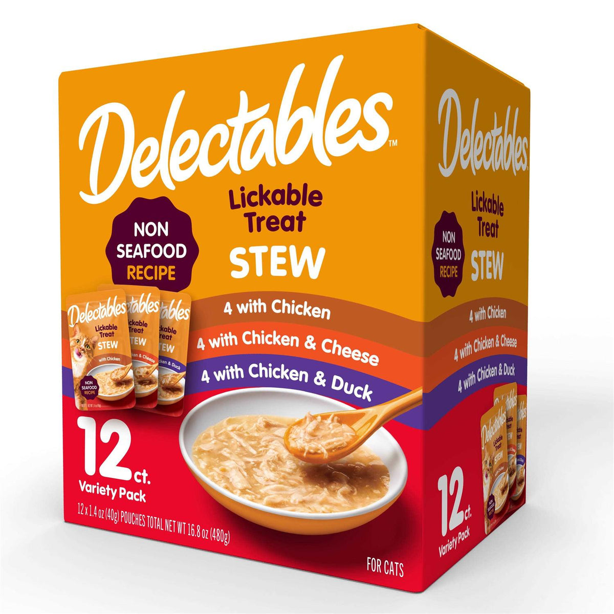 Lickable Cat Treats Variety Pack G1658