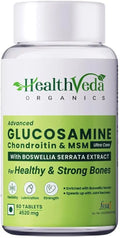 Plant Based Glucosamine Chondroitin & MSM 60 Veg Tablets P9973
