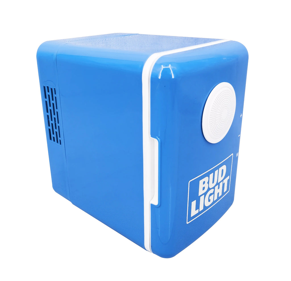 4 Liter 6 Can Capacity Mini Fridge with Bluetooth Speaker C687868