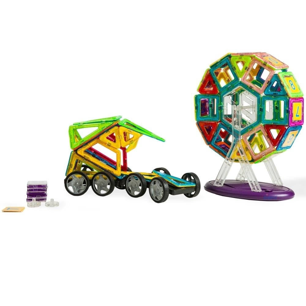 Magnetic Building Toys Tile Set 88-Piece Set B7940