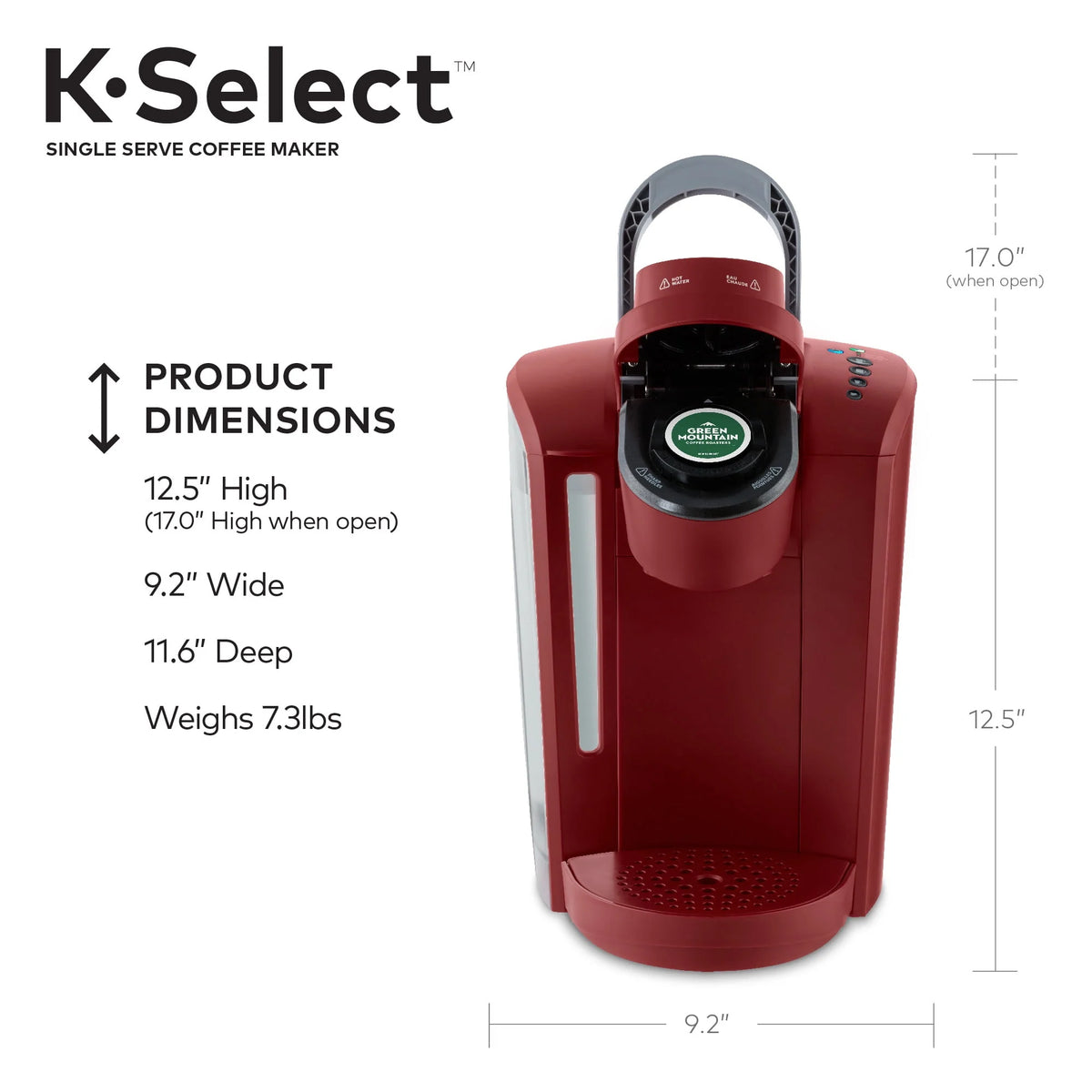 Single-Serve K-Cup Pod Coffee Maker J263