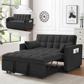 Velvet Convertible Sleeper Sofa Bed I777