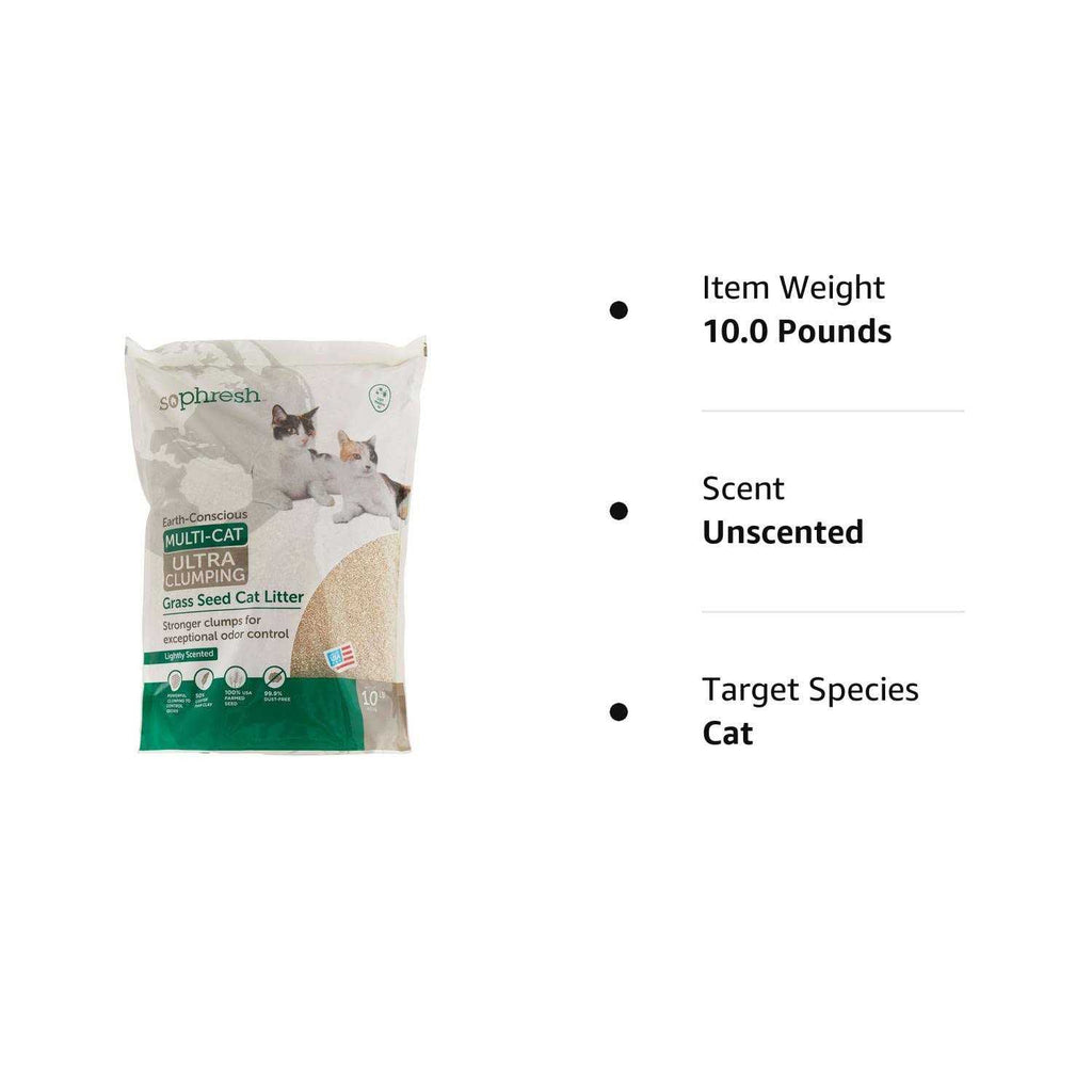 Extreme Clumping Scented Grass Seed Cat Litter J628285