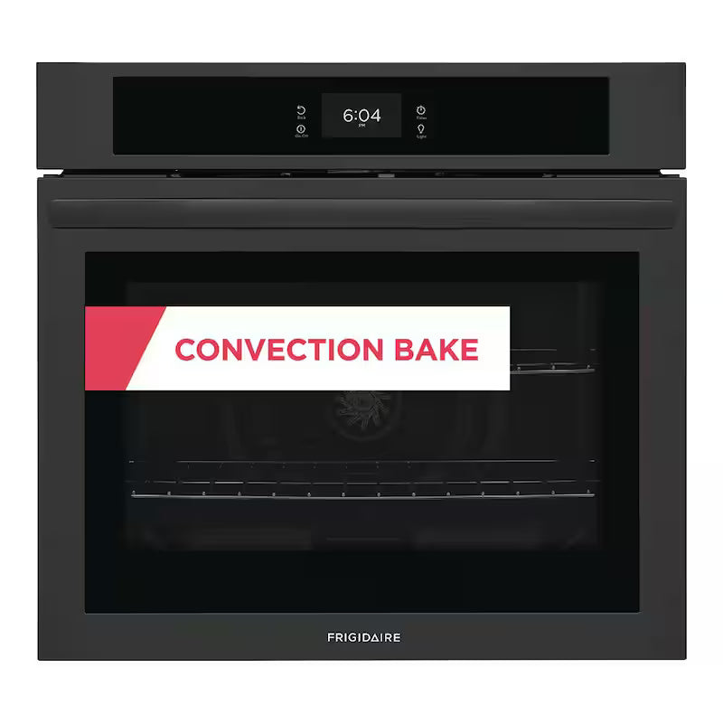 30 in. Single Electric Built-In Wall Oven with Convection in Black M288