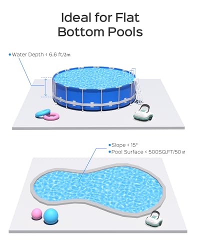 Cordless Robotic Pool Cleaner X710473