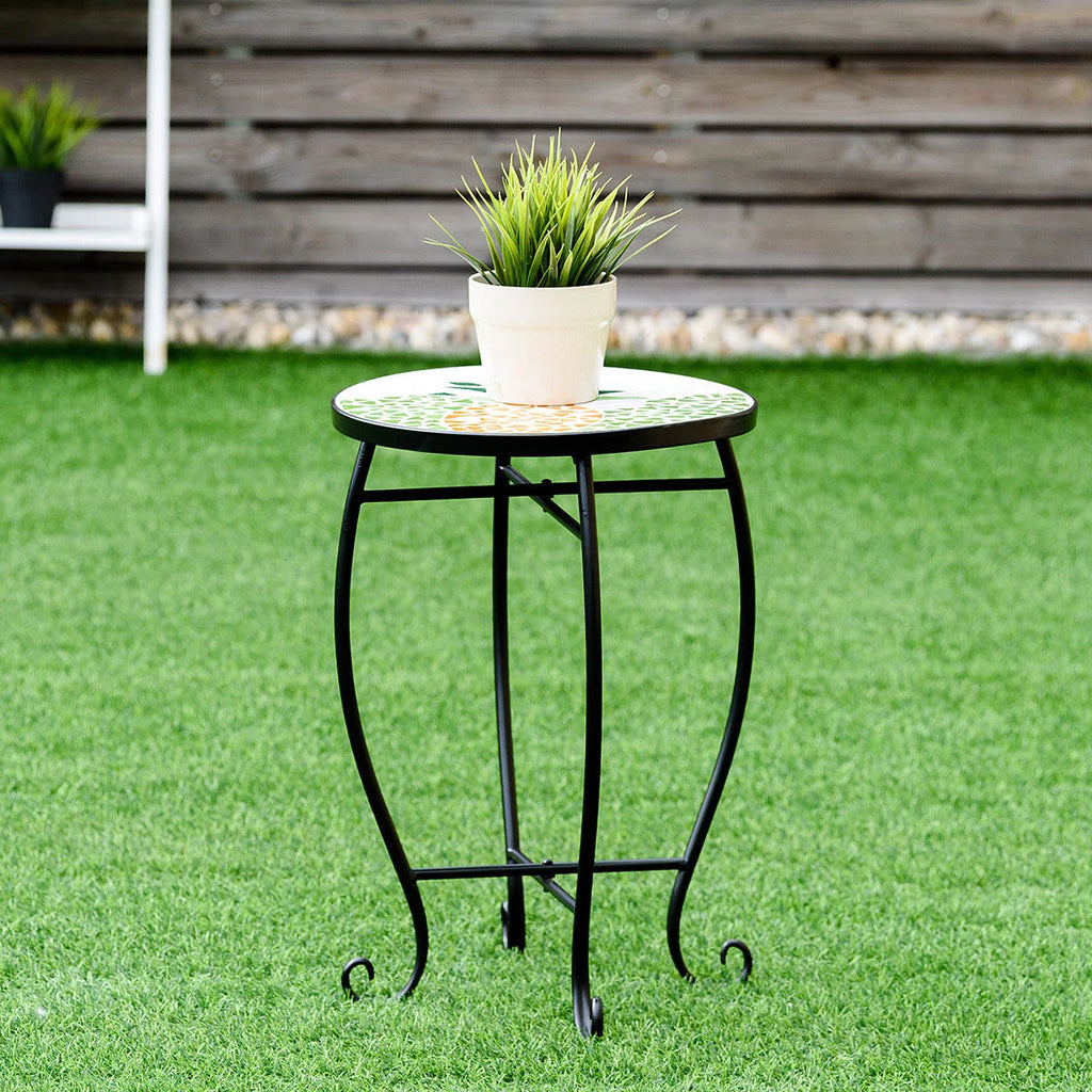 Pineapple Accent Table Plant Stand H974516