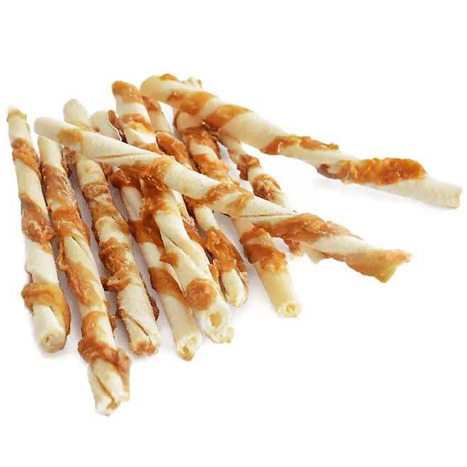 Chicken Wrapped Rawhide Chews for Dogs P658