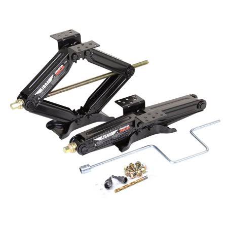 Set of 2 5000lbs 20" RV Trailer Stabilizer Scissor Jacks with Handle Z36576