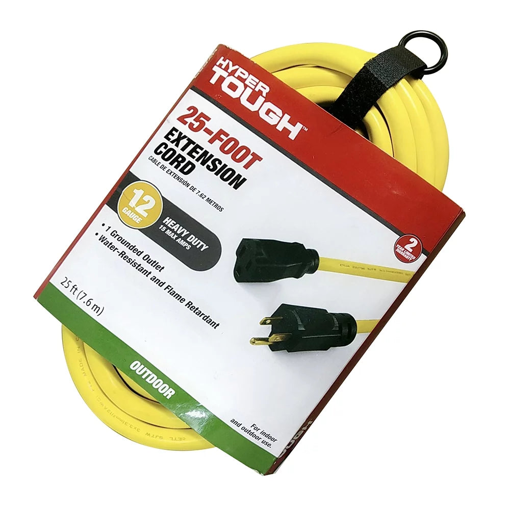 25FT 12/3 Extension Cord Yellow C889206