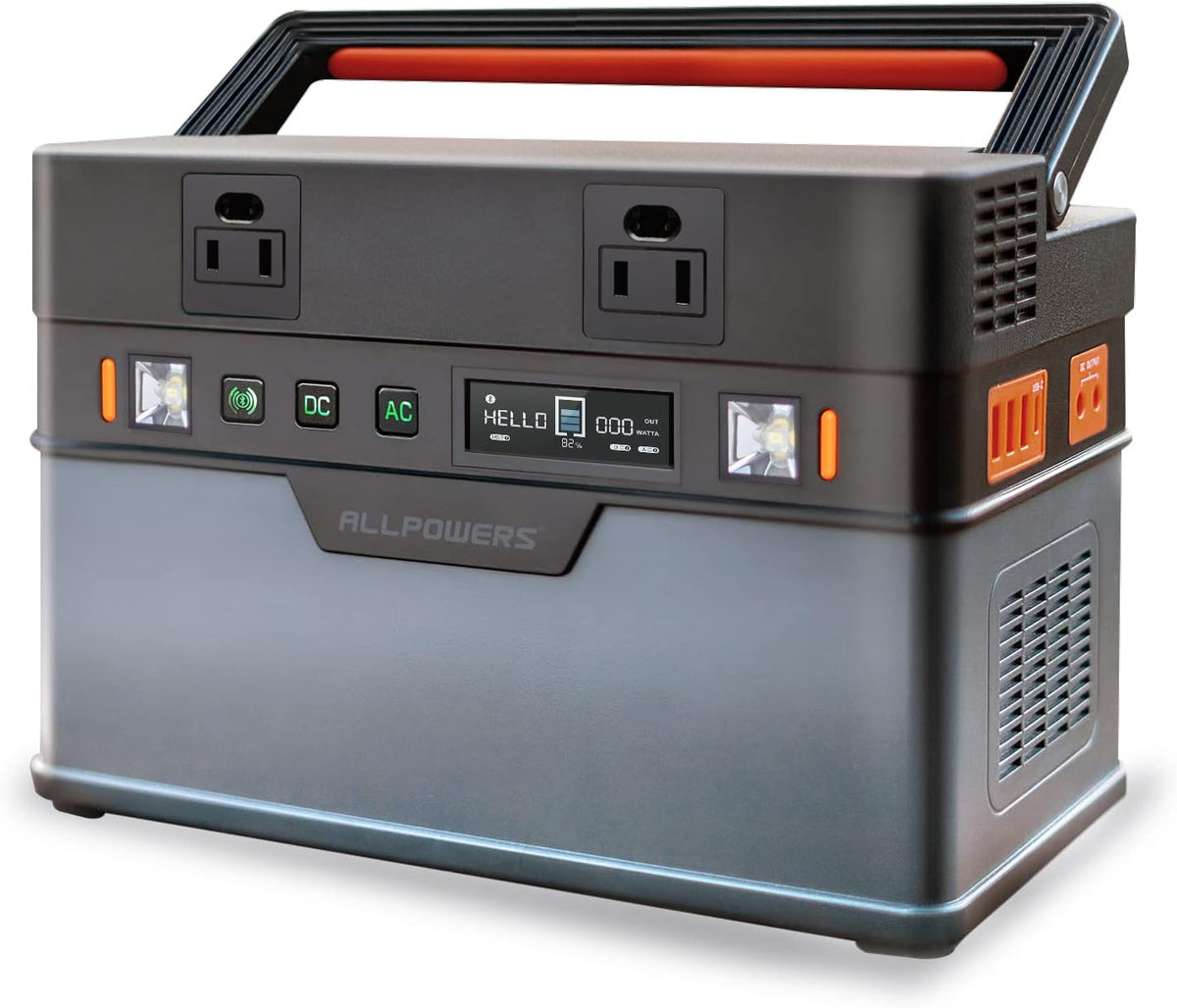 Portable Power Station 700W 606Wh Solar Generator O916691