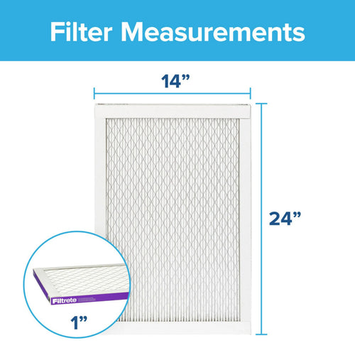 14x24x1 Air Filter MERV 12 O89684
