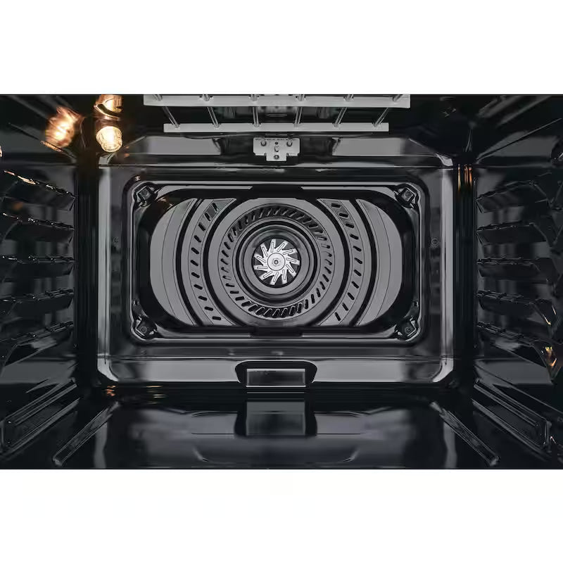 30 in. Single Electric Built-In Wall Oven with Convection in Black M288