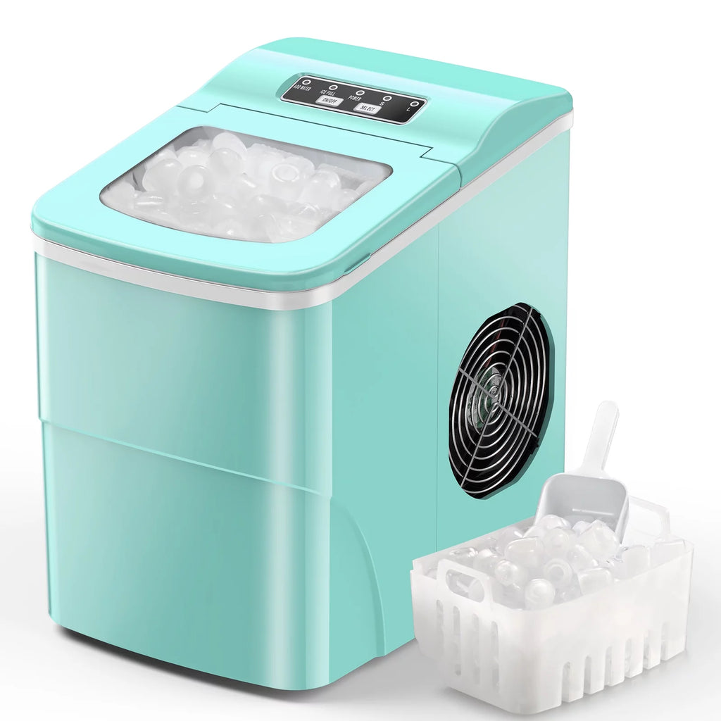 Countertop Ice Maker 26lbs 9Pcs/6Mins Black X24415