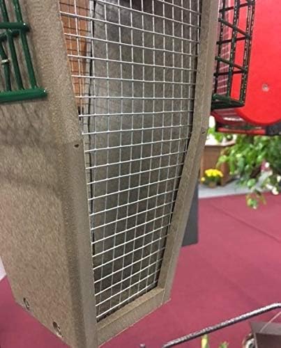 Poly Split Peanut Bird Feeder with Suet Cages Z604357