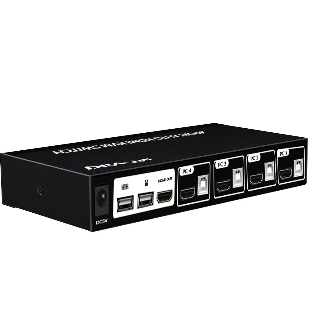 4 Port 4K HDMI KVM Switch with 4 USB Ports K932