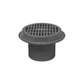 4x22 ABS Sediment Drain with Cast Iron Grate M155