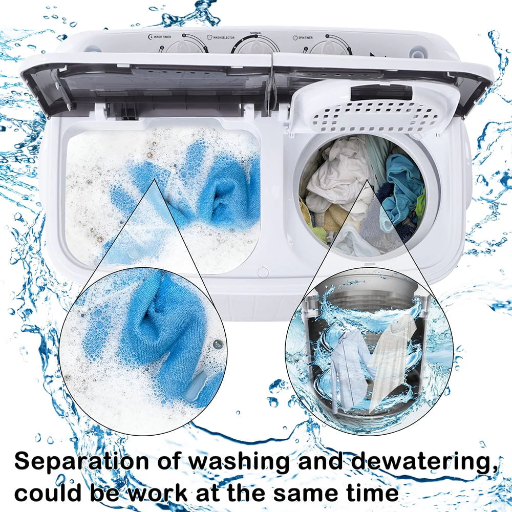 Portable Twin Tub Semi-Automatic Washing Machine X488502
