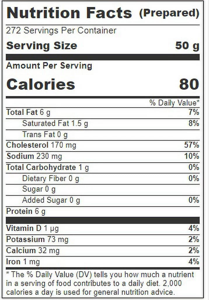 Cage Free Pre Cooked Large Curd Scrambled Egg X75375