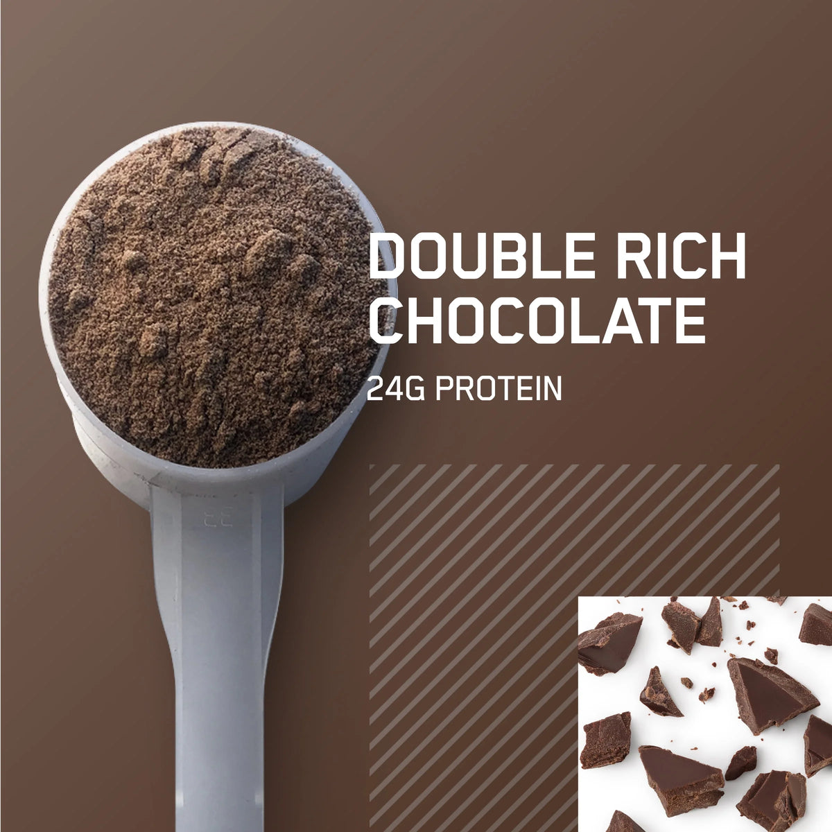 Double Rich Chocolate Protein Powder 22 Servings N100