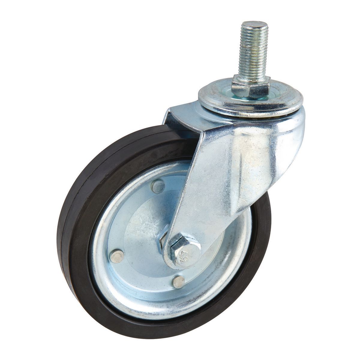 4 in. Rubber Swivel Caster F99236
