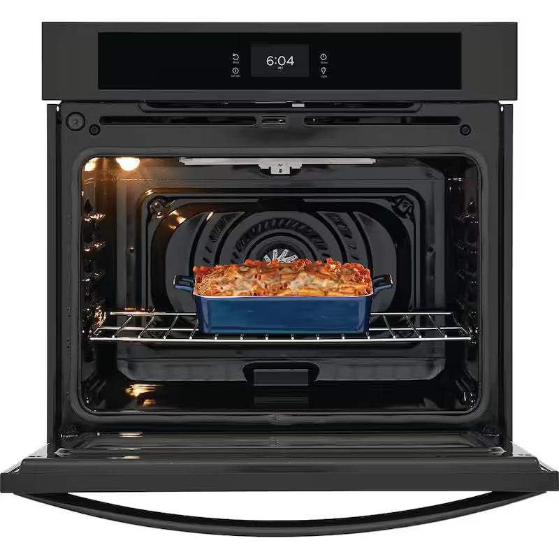 30 in. Single Electric Built-In Wall Oven with Convection in Black M288