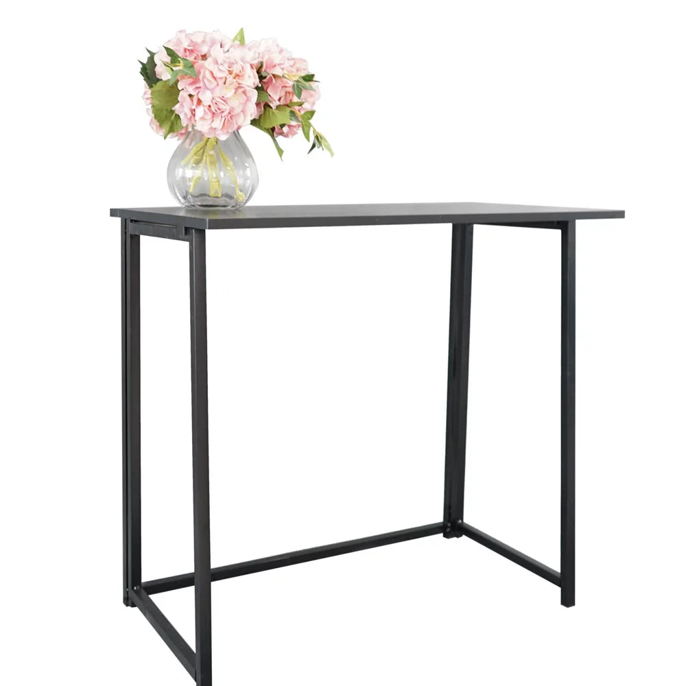 Folding Computer Desk Black L982300