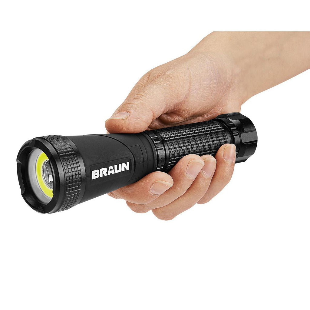 900 Lumen Rechargeable Swivel Head LED Flashlight E122