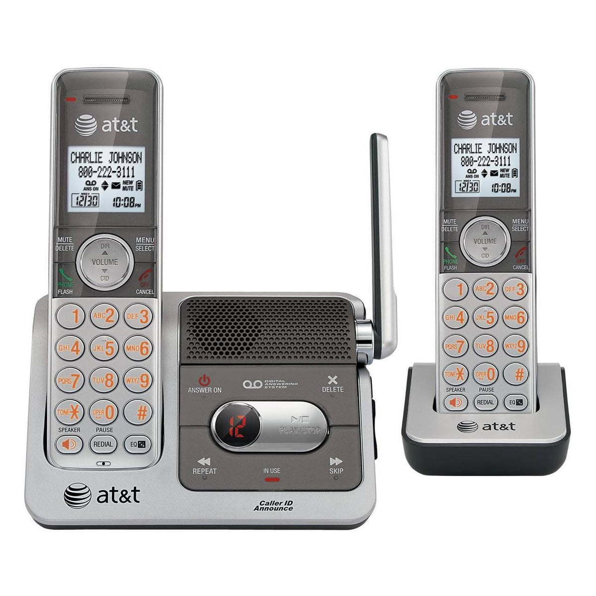 Dual Handset Answering System with Caller ID J1692