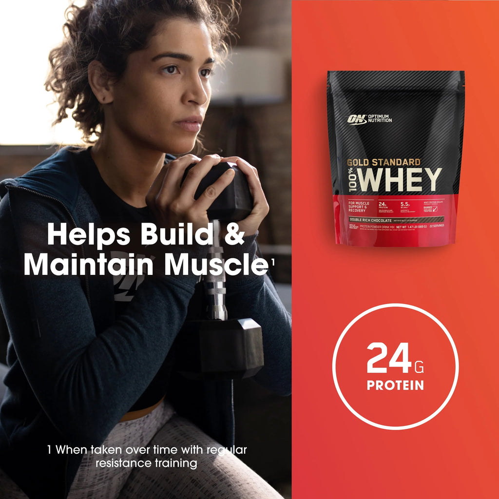 Double Rich Chocolate Protein Powder 22 Servings N100
