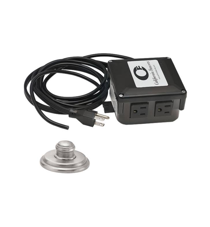 Air Activation Switch for Disposer Polished Chrome Q129