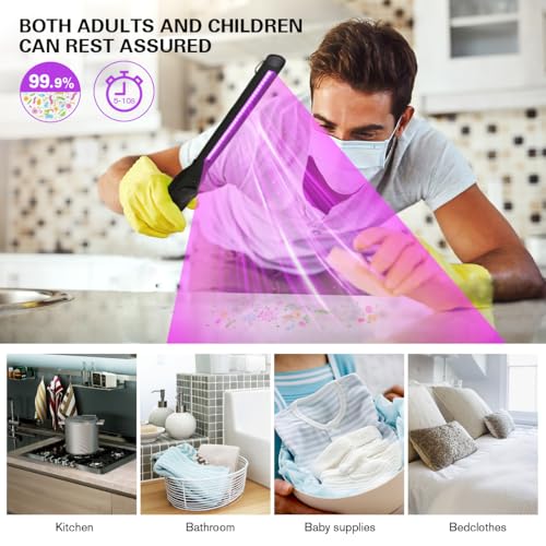 Portable USB Rechargeable UV Light Sanitizer 1 Pack V4710