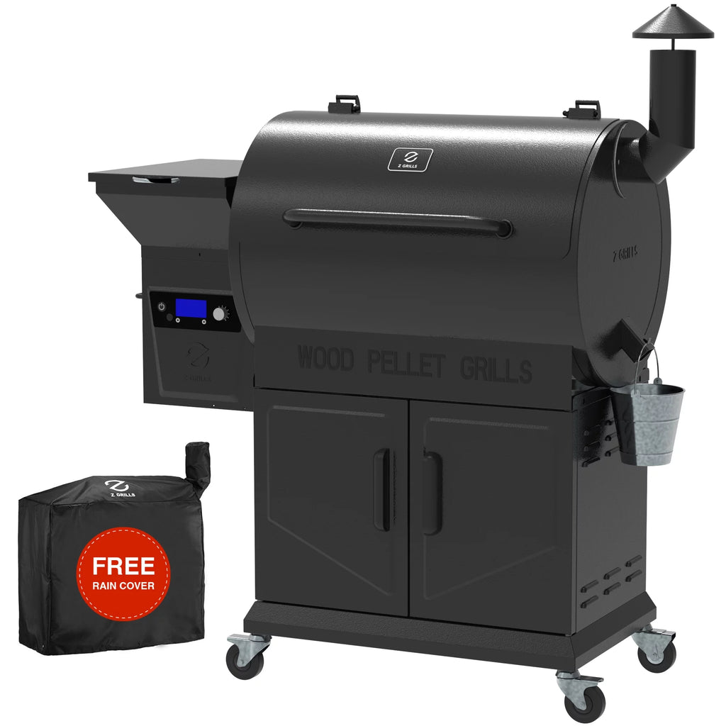 Black Pellet Grill & Smoker Y74130