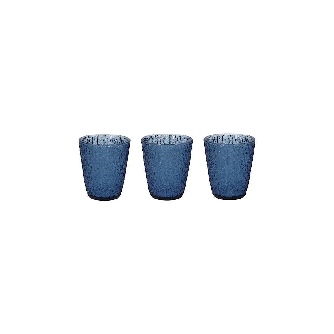 Set 3 Glasses Grey V472948