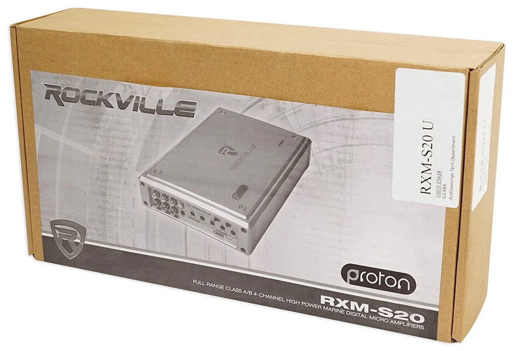 1600w Max 4 Channel Marine/ATV Amplifier N86604
