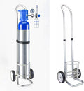 Metal Oxygen Tank Cart with Wheels K934