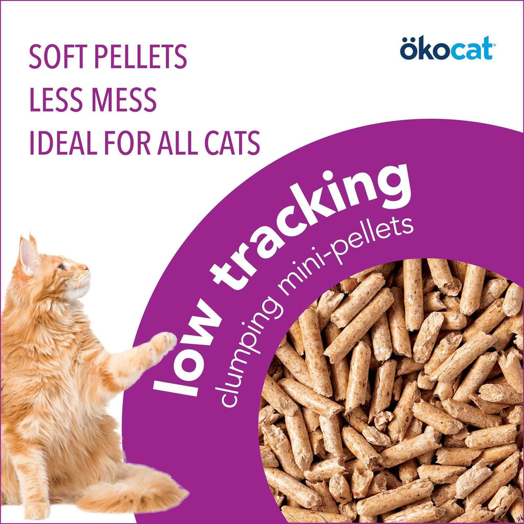 Low Tracking Clumping Mini Pellets Wood Cat Litter L150831