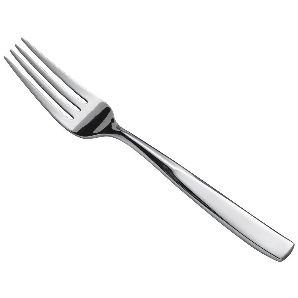 18/0 Stainless Steel Dinner Fork - 12/Case Z34814