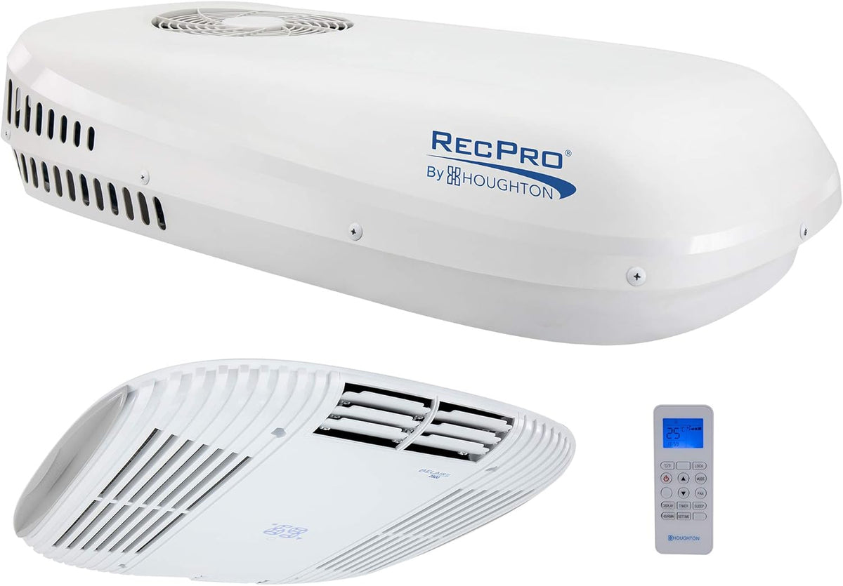 White Low Profile 9.5K Non-Ducted RV Air Conditioner Q324467