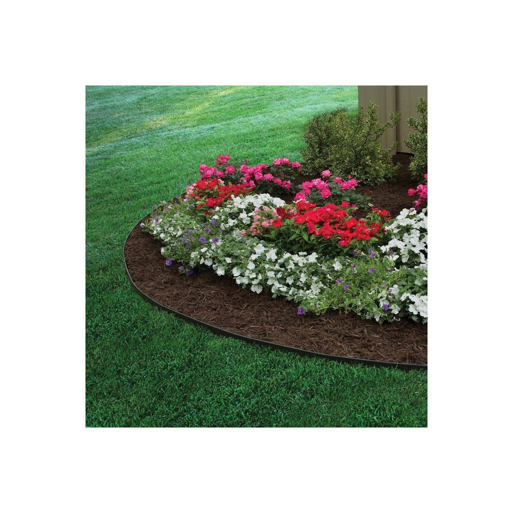 Plastic No-Dig Landscape Edging Kit, 100-Feet H943758
