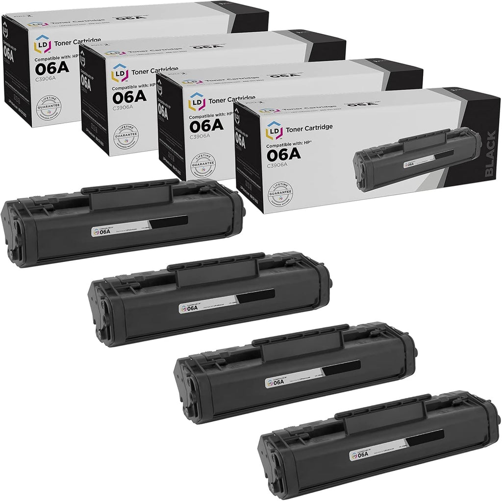Remanufactured Toner Cartridge 4-Pack Black P42847