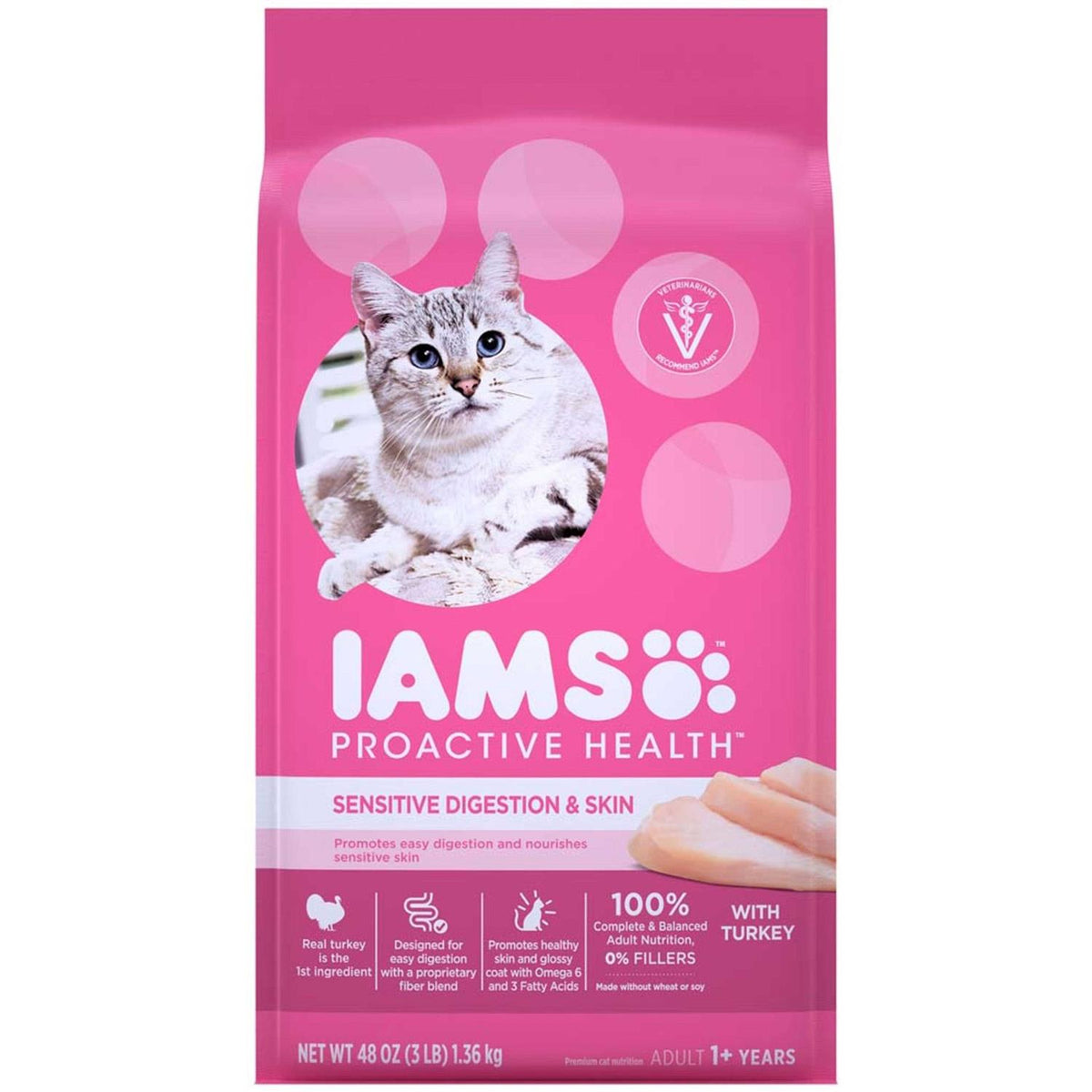 Sensitive Digestion & Skin Dry Cat Food E9825