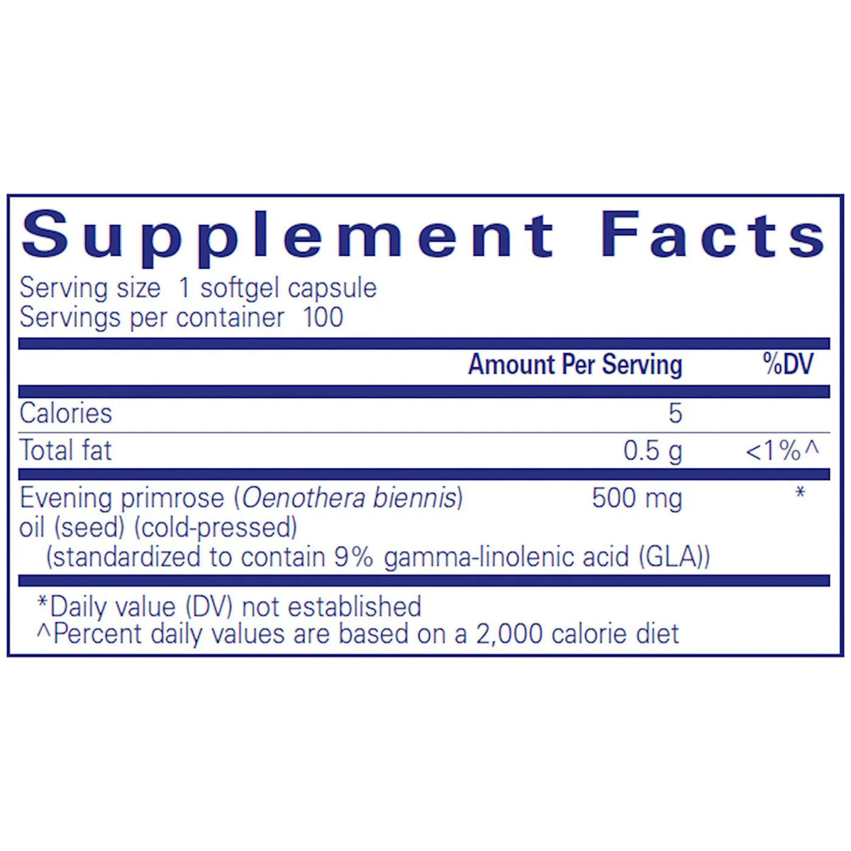 Evening Primrose Oil Y131