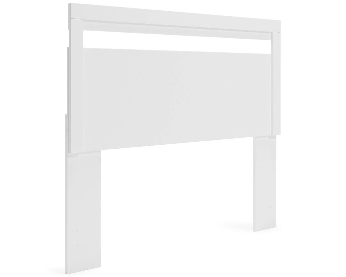 Queen Panel Headboard White V3083