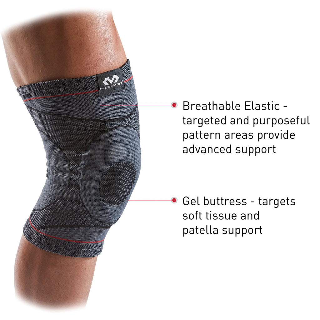 Gray Knee Compression Sleeve R578