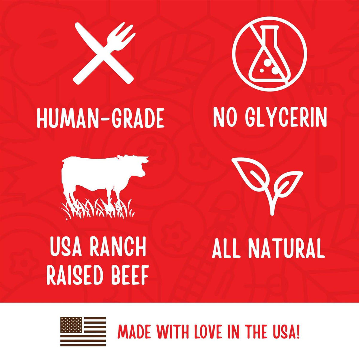 Beef Recipe Dog Treats A1221