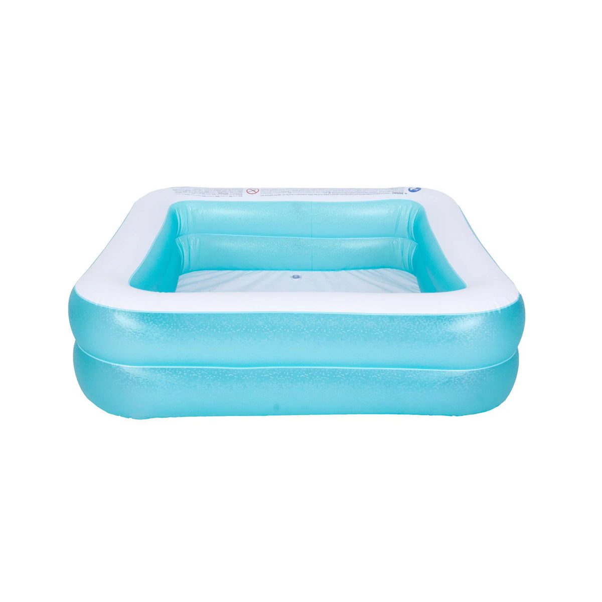 Inflatable Blue and White 2-Ring Swimming Pool F814