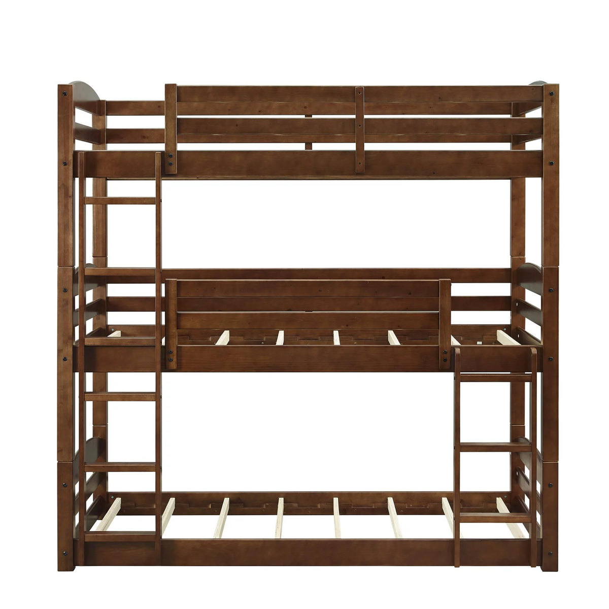 Mocha Triple Bunk Bed L34148