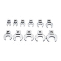 3/8 in. Drive SAE Crowfoot Wrench Set, 11-Piece D7518