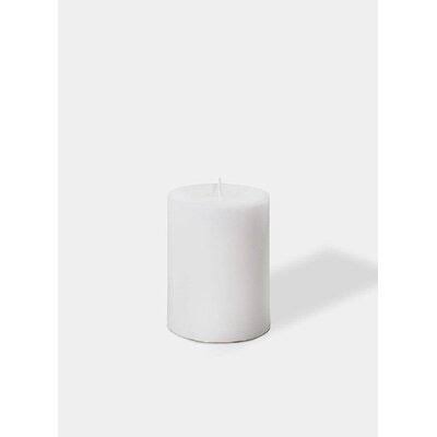 Set of 12 White Pillar Candles P133